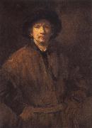 The Large Self-Portrait Rembrandt